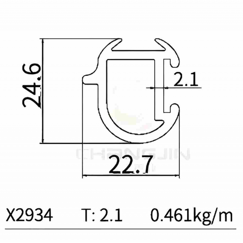 Wardrobe Hanging Rod X2934