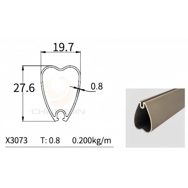 Wardrobe Hanging Rod X3073