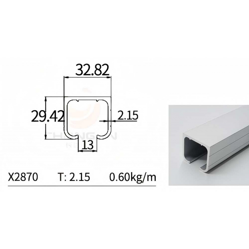 Sliding Door Track X2870