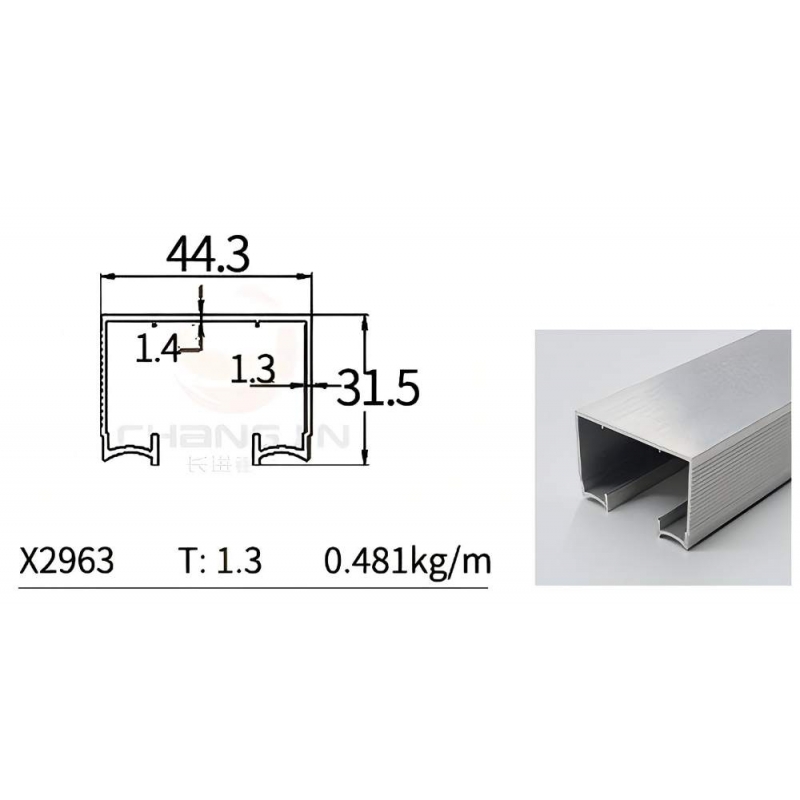 Sliding Door Track X2963