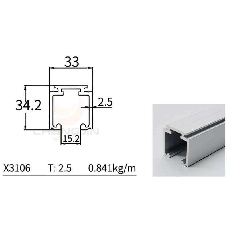 Sliding Door Track X3106