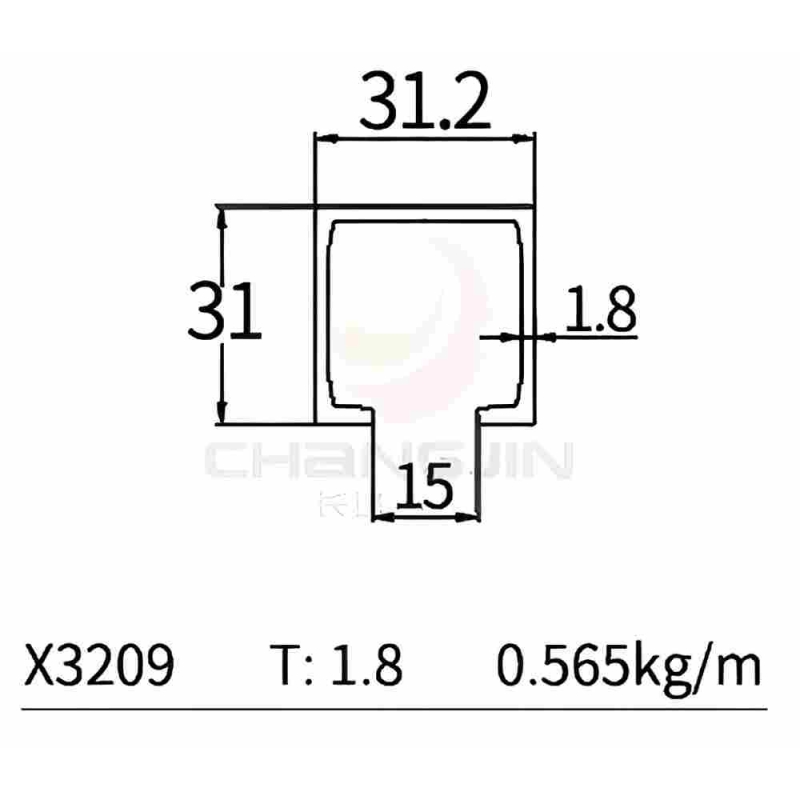 Sliding Door Track X3209
