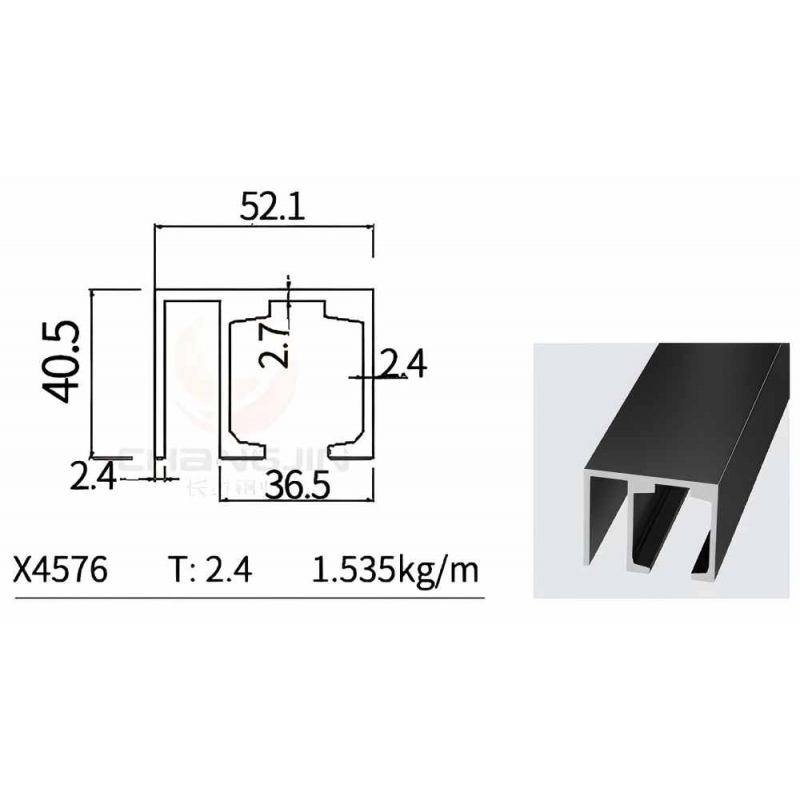 Sliding Door Track X4576