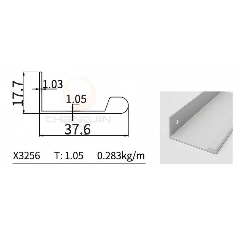 L Handle Profile X3256