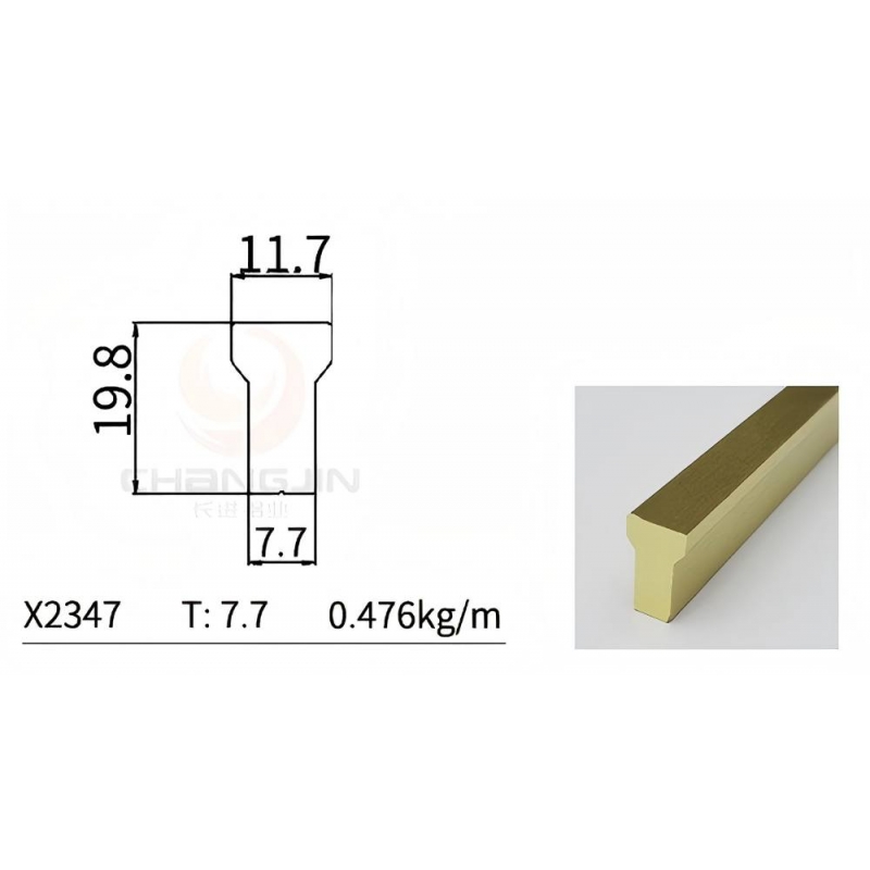 T Handle Profile X2347