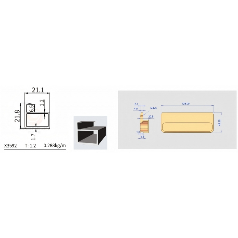 Cabinets Frame X3592