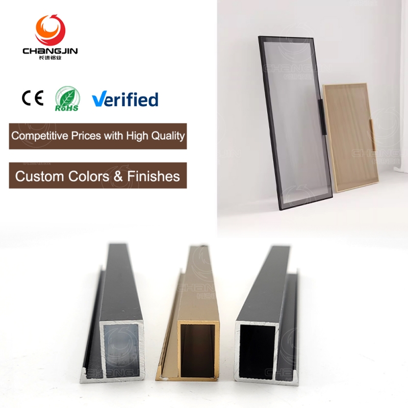 20mm Aluminum Cabinet Frame Profile for Kitchen