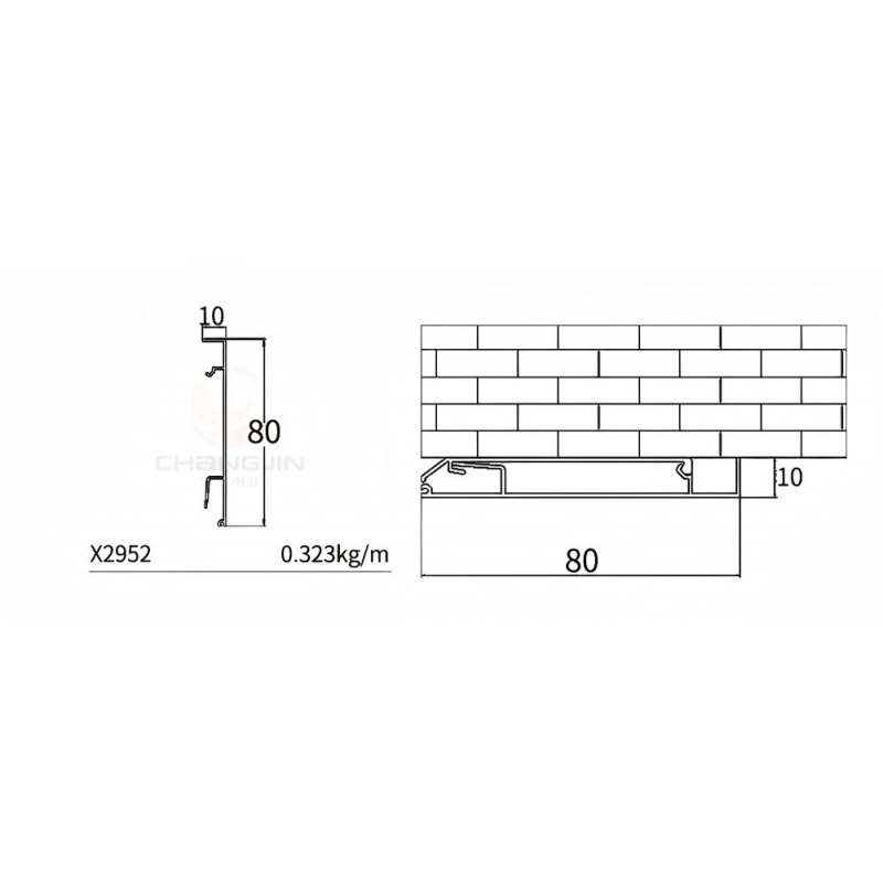  Skirting Board X2952