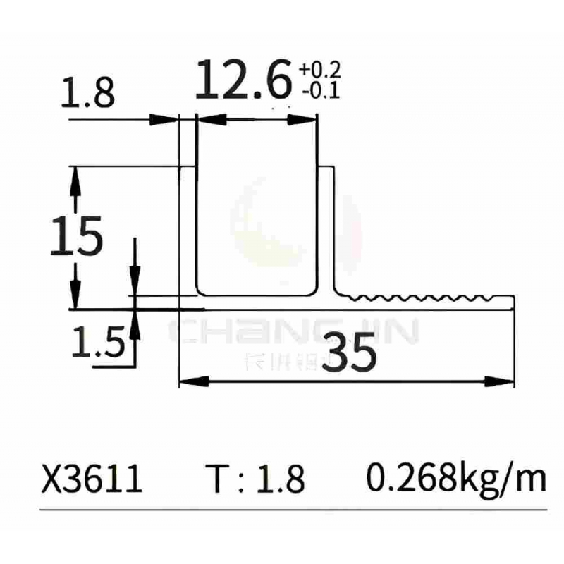 U Channel X3611