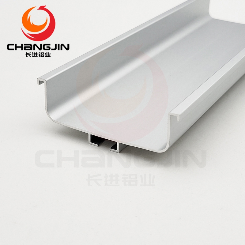 Cabinet handle customized color U shape aluminum profile for handle kitchen cabinet