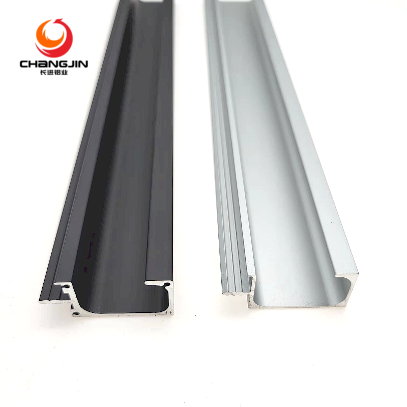 Cabinet handle customized color G shape aluminum profile for handle kitchen cabinet