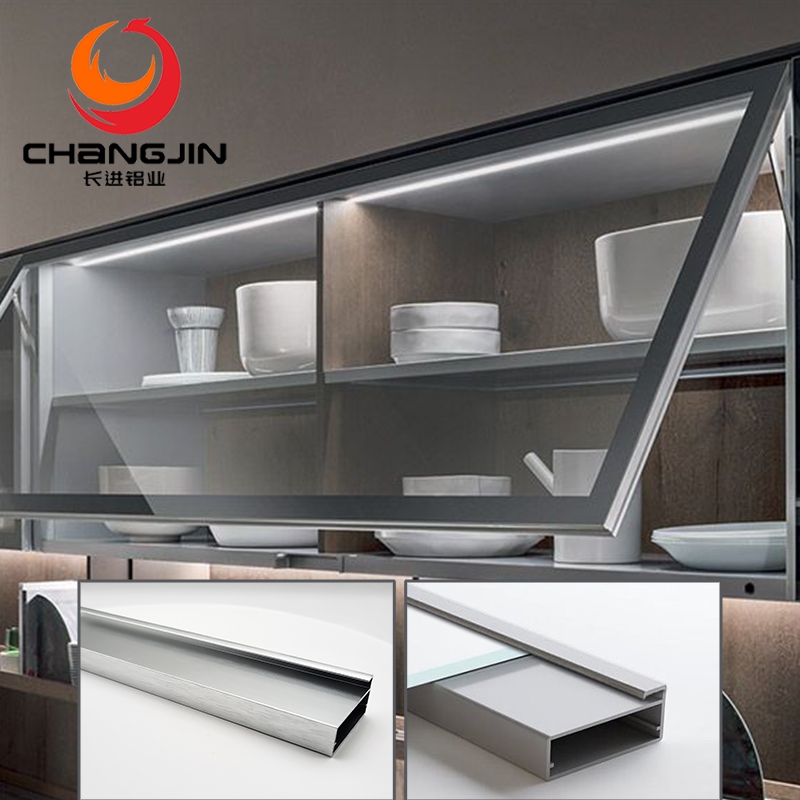 Aluminum doors for kitchen